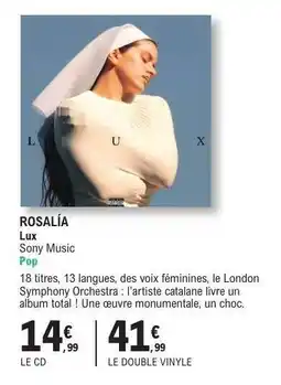 E.Leclerc ROSALÍA Lux offre