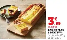 Super U Bande flan 6 parts offre