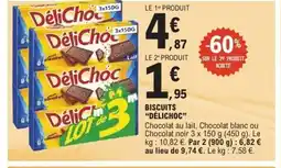 E.Leclerc DÉLICHOC Biscuits offre