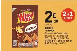 E.Leclerc WHAOU! Crêpes offre