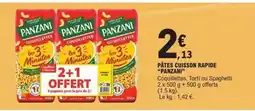E.Leclerc PANZANI Pâtes cuisson rapidee offre