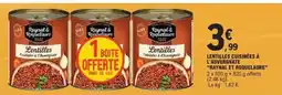 E.Leclerc RAYNAL ET ROQUELAURE Lentilles cuisinées à l'auvergnate offre