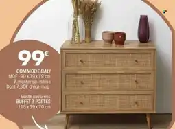 La Foir'Fouille Commode bali offre