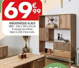 La Foir'Fouille Bibliothèque klaus offre