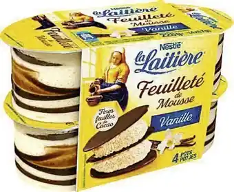 Casino Supermarchés Bon Plan parmi l’ensemble des produits mousse de la marque La Laitière offre