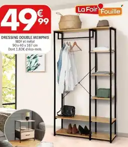 La Foir'Fouille Dressing double memphis offre