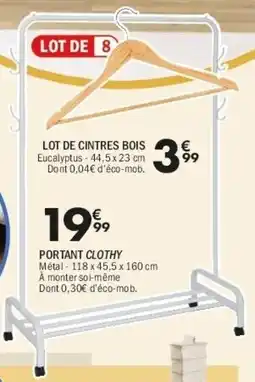 La Foir'Fouille Portant clothy offre