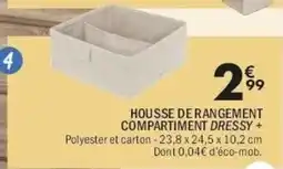 La Foir'Fouille Housse de rangement compartiment dressy offre