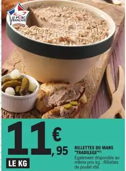 E.Leclerc TRADILEGE Rillettes du mans offre