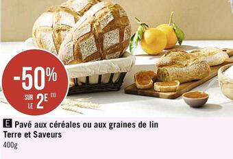 Casino Supermarchés Pavé aux céréales ou aux graines de lin offre