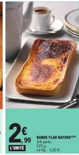 E.Leclerc Bande flan nature offre