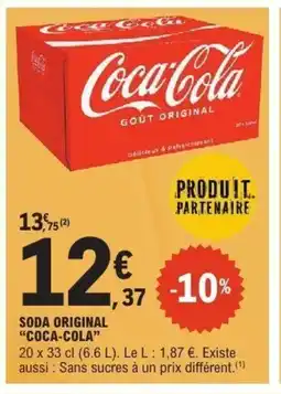 E.Leclerc COCA-COLA Soda original offre
