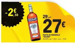E.Leclerc RICARD Pastis de marseille offre