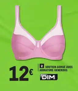 E.Leclerc DIM Soutien-gorge avec armature generous offre