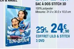 E.Leclerc COFFRET LILO & STITCH 3 DVD offre