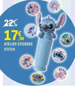 E.Leclerc ATELIER STICKERS STITCH offre