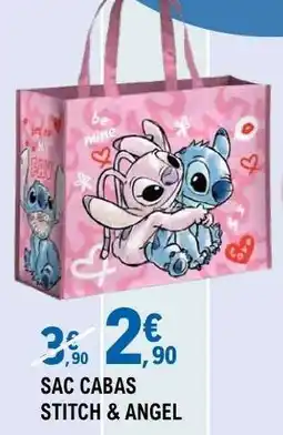 E.Leclerc SAC CABAS STITCH & ANGEL offre