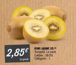 E.Leclerc KIWI JAUNE X5 offre