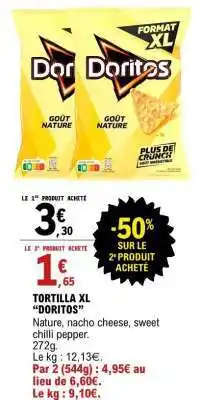 E.Leclerc Tortilla XL Doritos offre