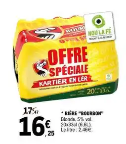 E.Leclerc BIÈRE “BOURBON” offre