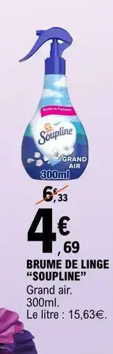 E.Leclerc BRUME DE LINGE “SOUPLINE” offre