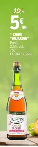 E.Leclerc CIDRE DUJARDIN offre