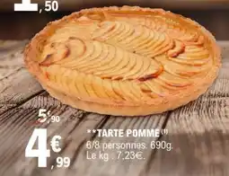 E.Leclerc TARTE POMME offre