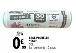 E.Leclerc SACS POUBELLE ECO offre