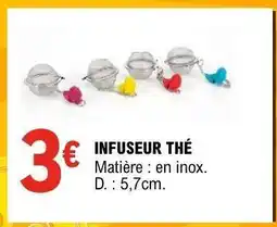 E.Leclerc INFUSEUR THÉ offre