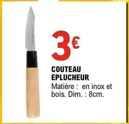 E.Leclerc Couteau Éplucheur offre