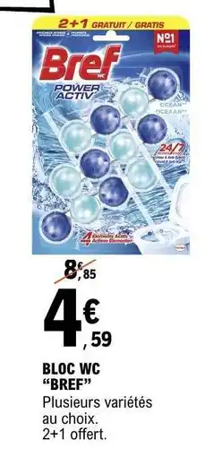 E.Leclerc BLOC WC BREF offre