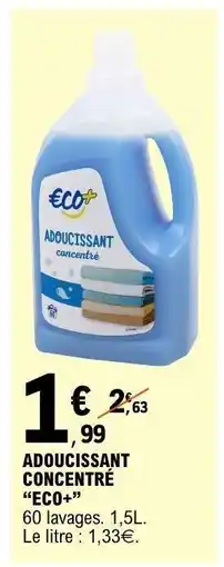 E.Leclerc ADOUCISSANT CONCENTRÉ “ECO+” offre