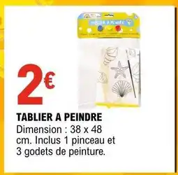 E.Leclerc TABLIER A PEINDRE offre