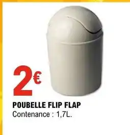 E.Leclerc POUBELLE FLIP FLAP offre