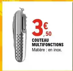 E.Leclerc COUTEAU MULTIFONCTIONS offre