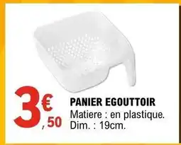 E.Leclerc PANIER EGOUTTOIR offre