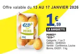 E.Leclerc POIRES ECO+ offre