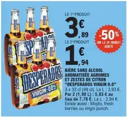 E.Leclerc Desperados Virgin 0.0% offre