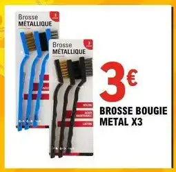 E.Leclerc BROSSE BOUGIE METAL X3 offre