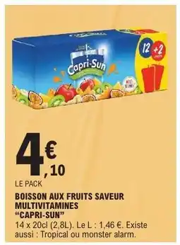 E.Leclerc CAPRI SUN offre