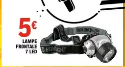 E.Leclerc LAMPE FRONTALE 7 LED offre