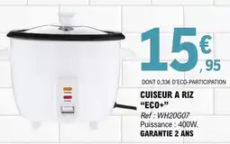 E.Leclerc Cuiseur à riz ECO+ offre