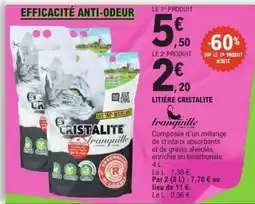 E.Leclerc LITIÈRE CRISTALITE offre