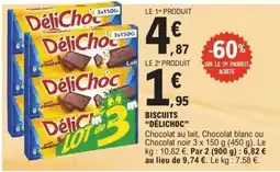 E.Leclerc Biscuits DÉLICHOC offre