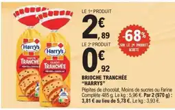 E.Leclerc BRIOCHE TRANCHÉE HARRY'S offre
