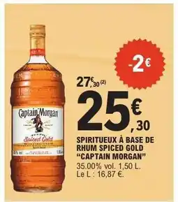 E.Leclerc Captain Morgan Spiced Gold offre