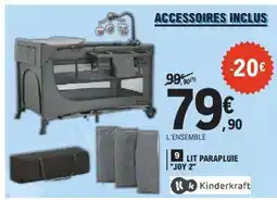 E.Leclerc Lit Parapluie 'Joy 2' offre