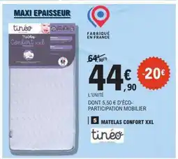 E.Leclerc Matelas Confort XXL offre