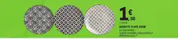E.Leclerc ASSIETTE PLATE 26CM offre