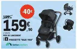 E.Leclerc Poussette 'Haze Trio' offre